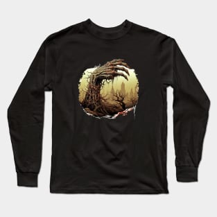 Zombie Emerging Long Sleeve T-Shirt